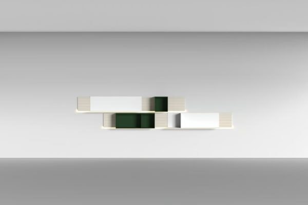 Offenes modulares Bücherregal aus Aluminium strangpresst | MDF Italia - Image 7