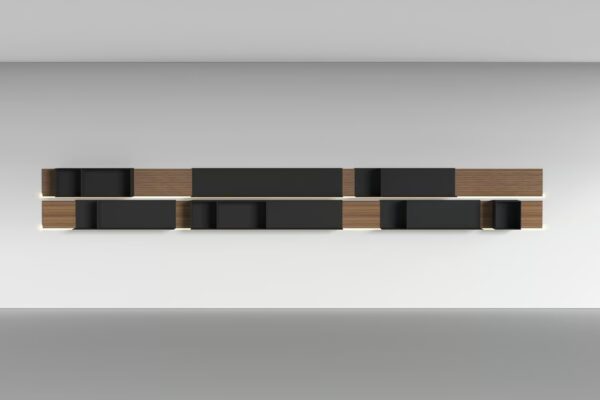 Offenes modulares Bücherregal aus Aluminium strangpresst | MDF Italia - Image 4
