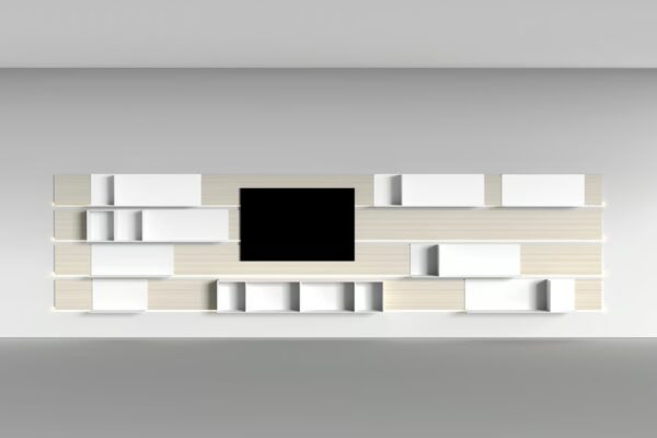 Offenes modulares Bücherregal aus Aluminium strangpresst | MDF Italia - Image 5