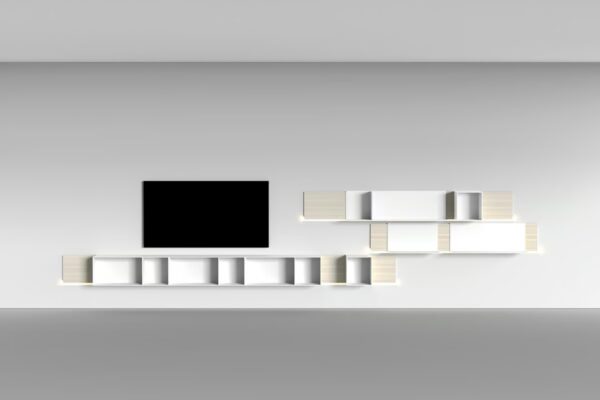 Offenes modulares Bücherregal aus Aluminium strangpresst | MDF Italia - Image 6