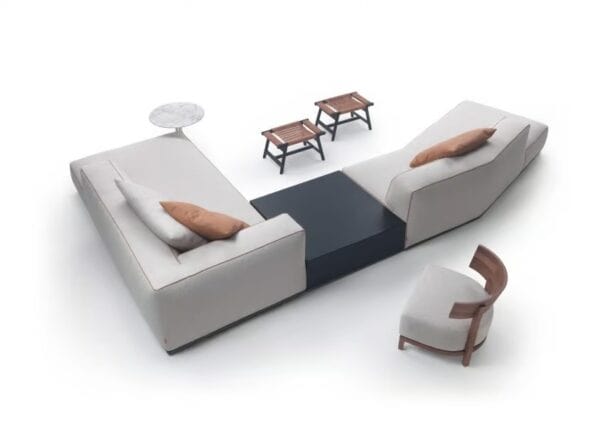Quadratischer Couchtisch aus Holz | Flexform | Perry - Image 2