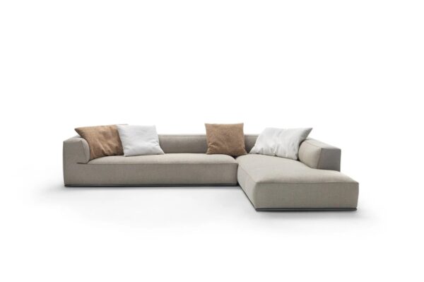 Sofa aus Stoff mit integriertem Zeitungsständer | Flexform | Perry - Image 2