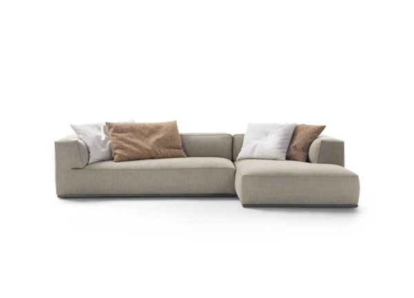 Sofa aus Stoff mit integriertem Zeitungsständer | Flexform | Perry - Image 19