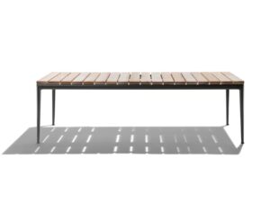 Rechteckiger Tisch aus Irokoholz | Flexform | Pico Outdoor