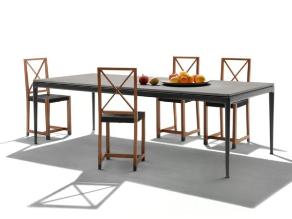 Rechteckiger Tisch aus Stein | Flexform | Pico Outdoor
