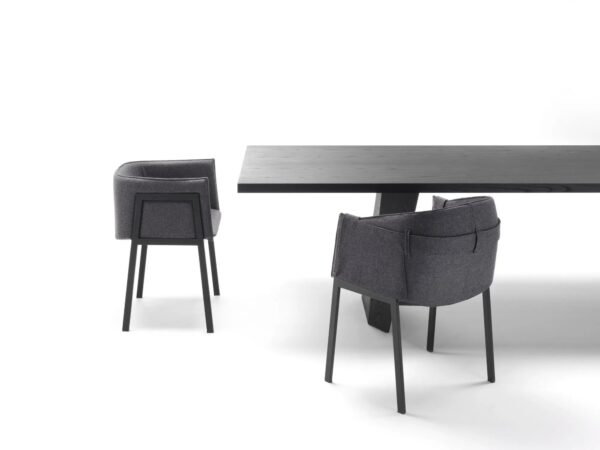 Stuhl aus Stoff mit Armlehnen | Living Divani - Image 7