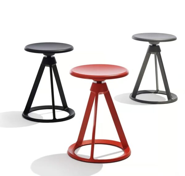 Drehhocker Hocker aus Aluminium | Knoll | Piton™ - Image 3