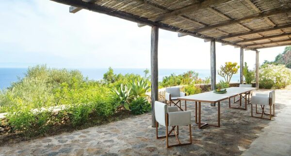 Klappbarer Gartenstuhl mit Armlehnen | Paola Lenti | Portofino - Image 10