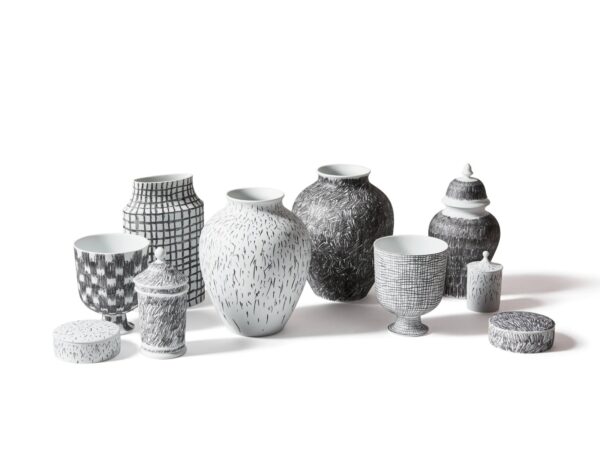 Runder Vase aus Porzellan | Cassina | Post Scriptum - Image 3