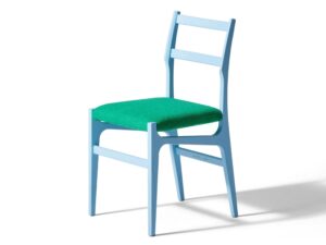 Stuhl aus Esche mit gepolsterter Sitzfläche | Cassina