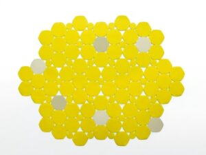 Geometrischer Teppich aus Filz | Paola Lenti | Feltro