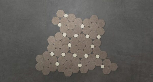 Geometrischer Teppich aus Filz | Paola Lenti | Feltro - Image 4