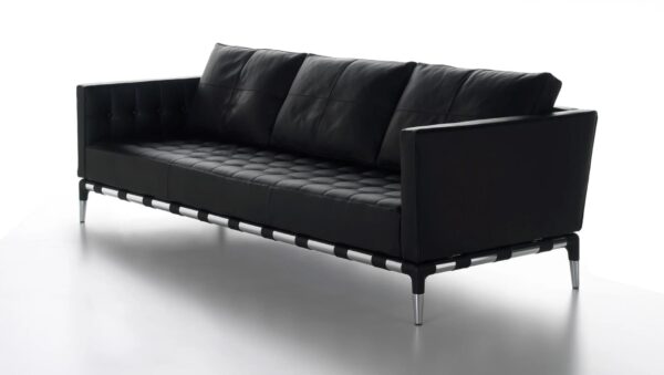 Kapitoniertes Sofa aus Leder | Cassina | Living - Image 6