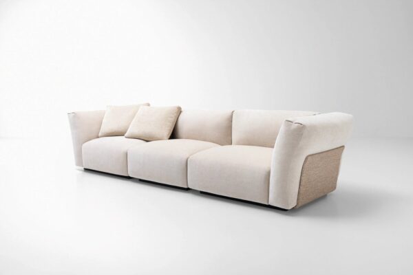 Modulares Lineares 3-Sitzer Sofa aus Stoff | Paola Lenti - Image 2