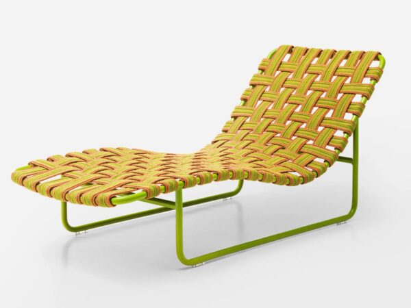 Gartenliege aus pulverbeschichtetem Aluminium | Paola Lenti | Baleari