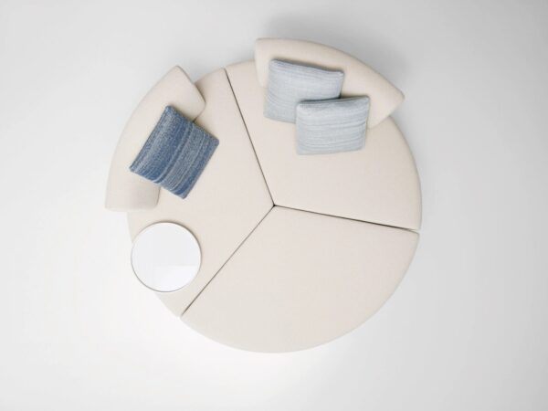 Rundes Gartensofa aus Stoff | Paola Lenti - Image 2