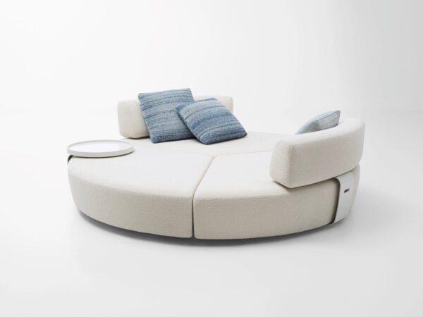 Rundes Gartensofa aus Stoff | Paola Lenti