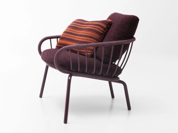 Lounge Gartensessel aus Stoff mit Armlehnen | Paola Lenti - Image 2