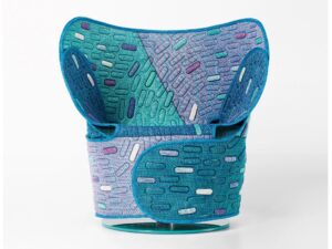 Drehbarer Gartensessel aus Stoff | Paola Lenti | Hana-arashi