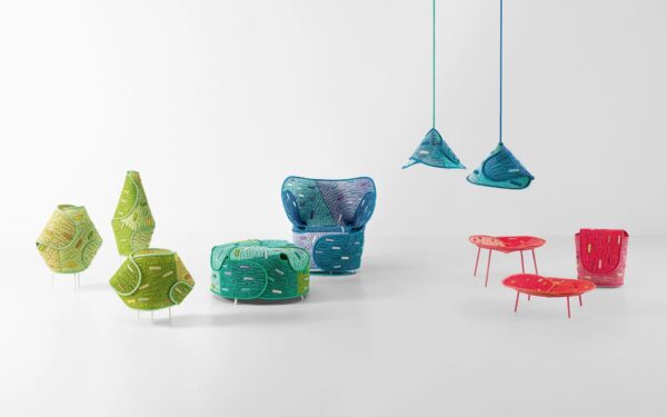 Drehbarer Gartensessel aus Stoff | Paola Lenti | Hana-arashi - Image 3