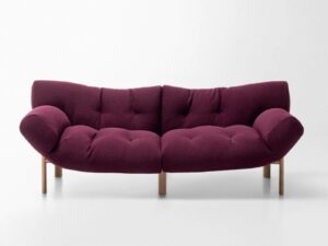 3-Sitzer Sofa aus Stoff mit abnehmbarem Bezug | Paola Lenti | Légère
