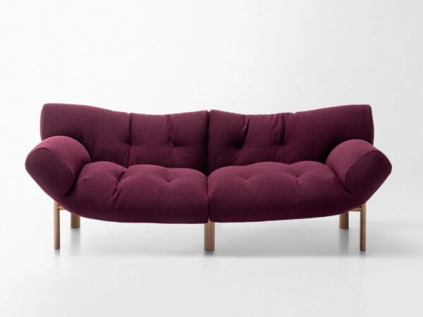 3-Sitzer Sofa aus Stoff mit abnehmbarem Bezug | Paola Lenti | Légère