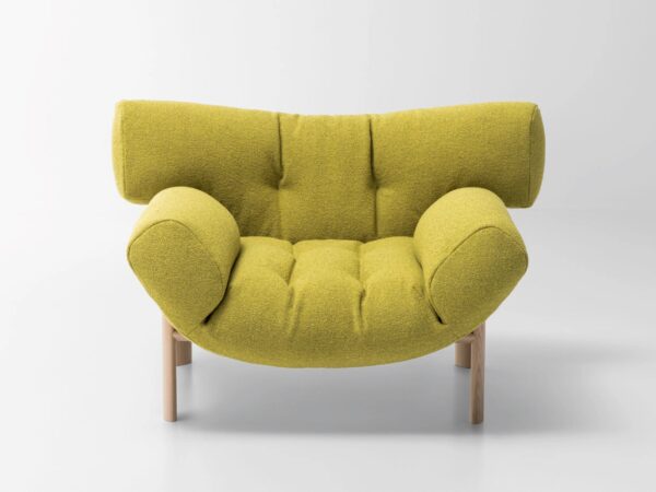 Sessel aus Stoff mit Armlehnen mit abnehmbarem Bezug | Paola Lenti | Légère