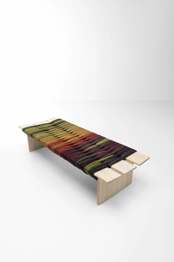 Sitzbank aus massivem Holz | Paola Lenti - Image 2