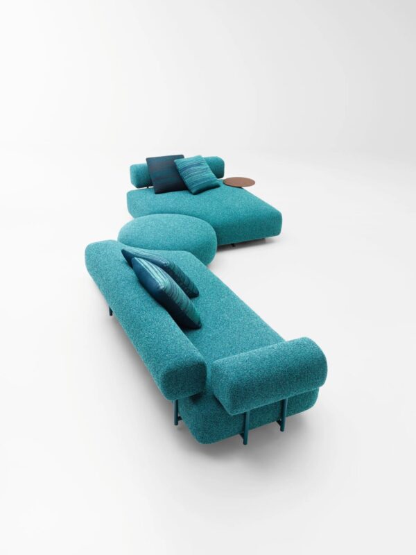 Garten Anbausofa aus Stoff | Paola Lenti - Image 2