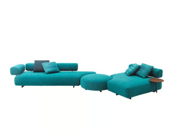 Garten Anbausofa aus Stoff | Paola Lenti - Image 3
