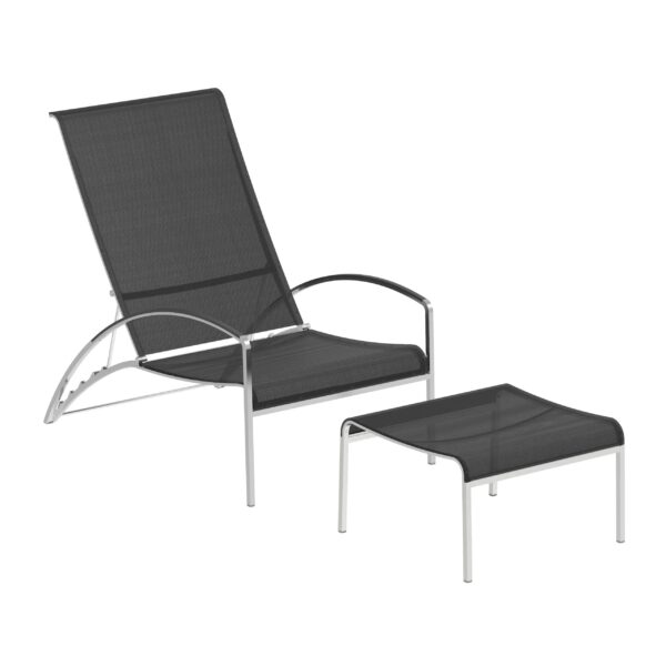 Verstellbarer Liegestuhl aus Batyline® mit Armlehnen | Royal Botania | QT - Image 8