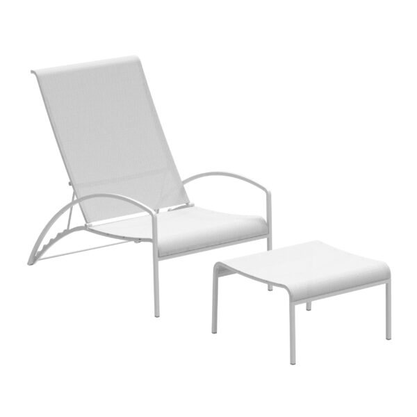 Verstellbarer Liegestuhl aus Batyline® mit Armlehnen | Royal Botania | QT - Image 10