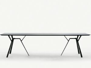 Rechteckiger Gartentisch aus Aluminium | FAST | Radice quadra