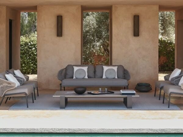 2-Sitzer Gartensofa aus Seil | MANUTTI | Radoc - Image 5