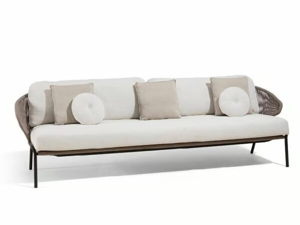 3-Sitzer Gartensofa aus Seil | MANUTTI | Radoc