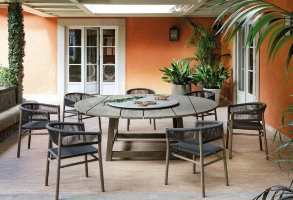 Runder Tisch aus Teakholz Lazy Susan | Ethimo | Rafael - Image 4