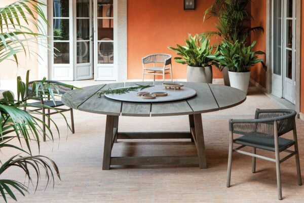 Runder Tisch aus Teakholz Lazy Susan | Ethimo | Rafael - Image 2
