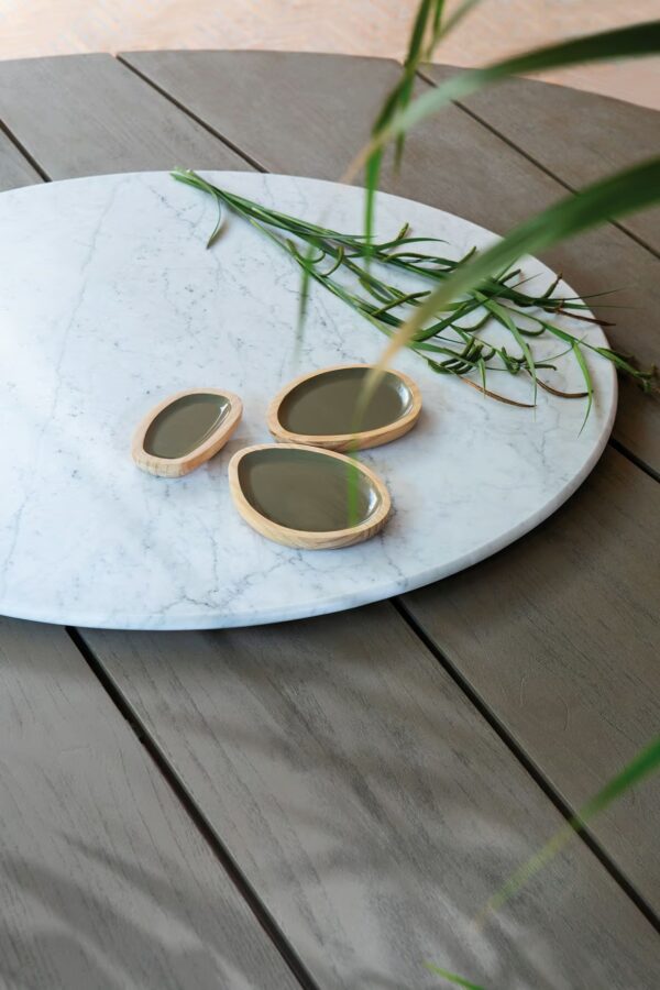 Runder Tisch aus Teakholz Lazy Susan | Ethimo | Rafael - Image 6