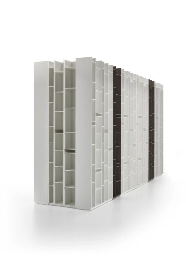 Raumteiler modulares Bücherregal aus Holzfaser | MDF Italia | Random - Image 4