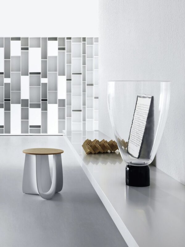 Modulares Bücherregal aus Holzfaser | MDF Italia | Random - Image 8