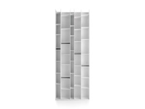 Modulares Bücherregal aus Holzfaser | MDF Italia | Random