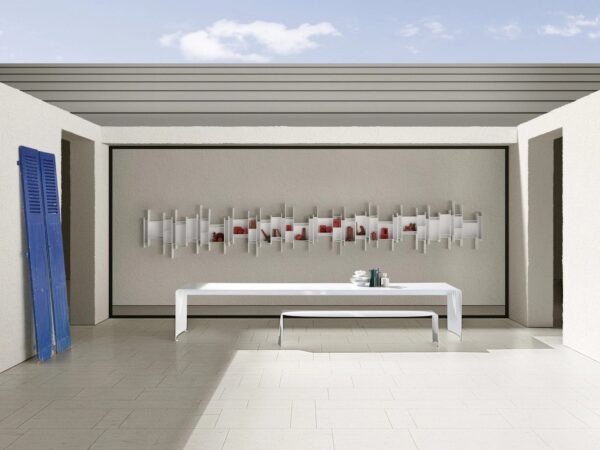 Offenes Wand-Bücherregal aus MDF | MDF Italia | Random - Image 3