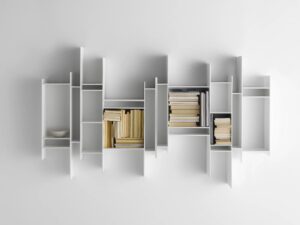 Offenes Wand-Bücherregal aus MDF | MDF Italia | Random