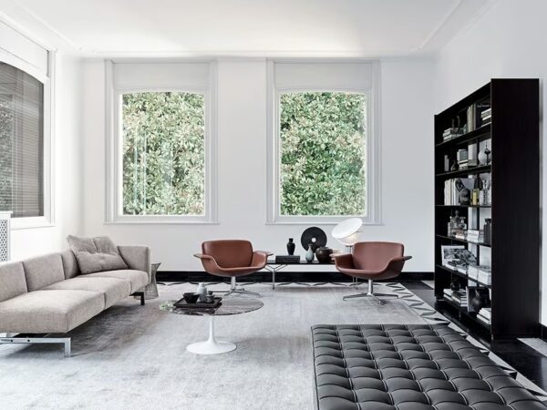 Modulares Bücherregal aus Aluminium und Glas | Knoll - Image 4