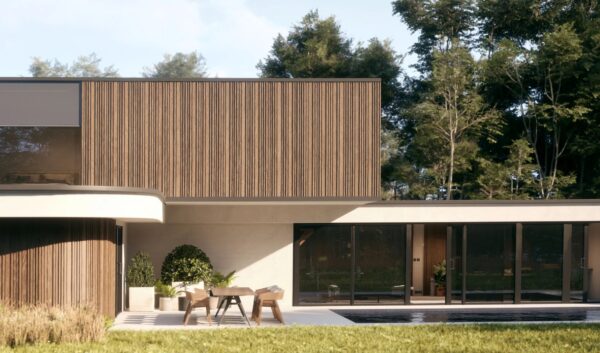 Fassadenverkleidung aus Aluminium in Holzoptik | RENSON | Linarte - Image 6