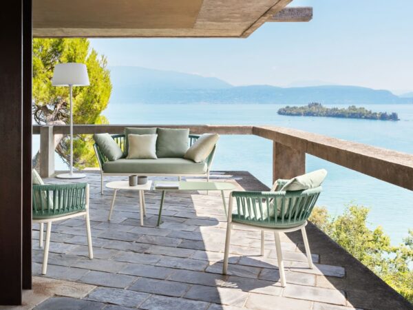 2-er Gartensofa aus Metall | FAST | Ria - Image 2