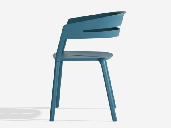 Stapelbarer Gartenstuhl aus Aluminium mit Armlehnen | FAST | Ria - Image 3
