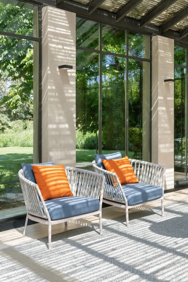 Gartensessel aus Aluminium mit Armlehnen | FAST | Ria - Image 2