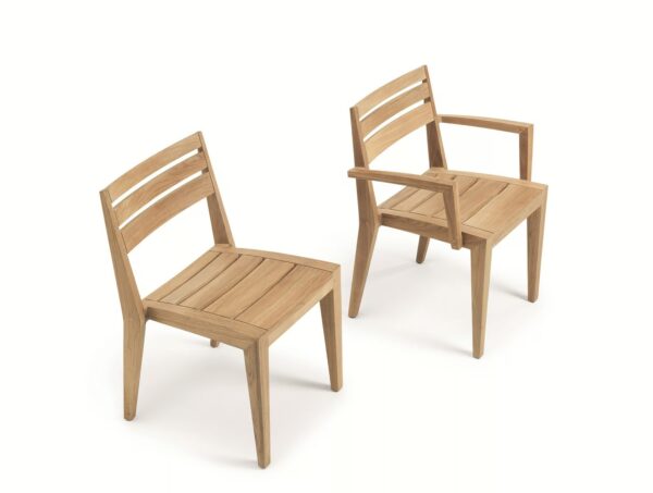 Gartenstuhl aus Teakholz mit Armlehnen | Ethimo | Ribot - Image 15