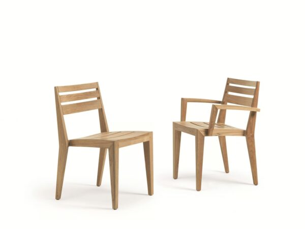 Gartenstuhl aus Teakholz mit Armlehnen | Ethimo | Ribot - Image 12